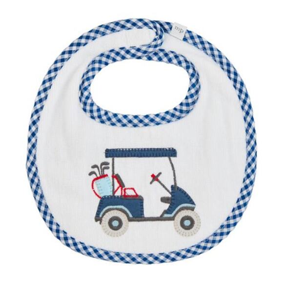 Mud Pie Baby Boy Terry Bib Set Of Three - Picture 1 of 12